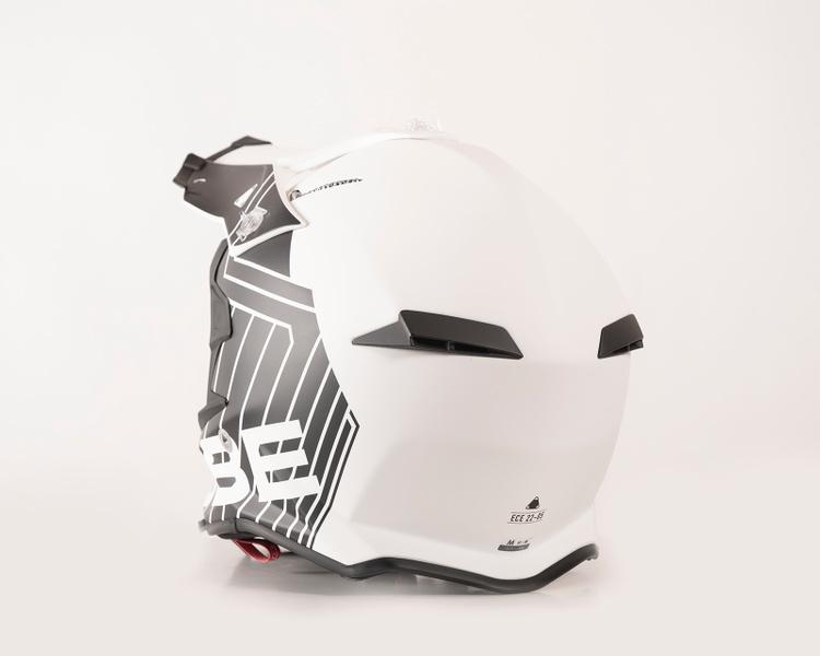 Terminator Helmet - White/Black