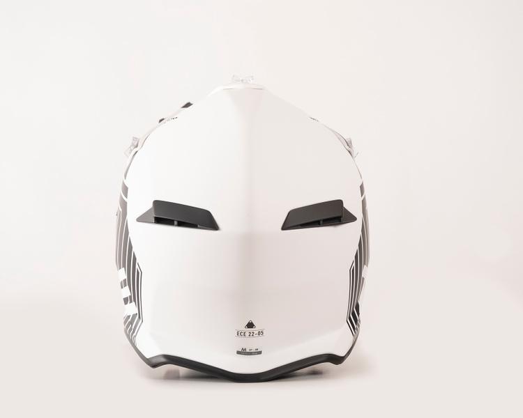 Terminator Helmet - White/Black