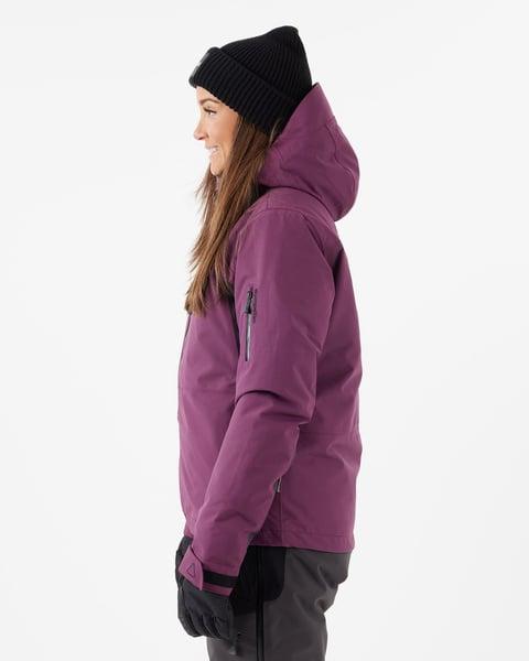 Cappa Jacket - Prune Purple