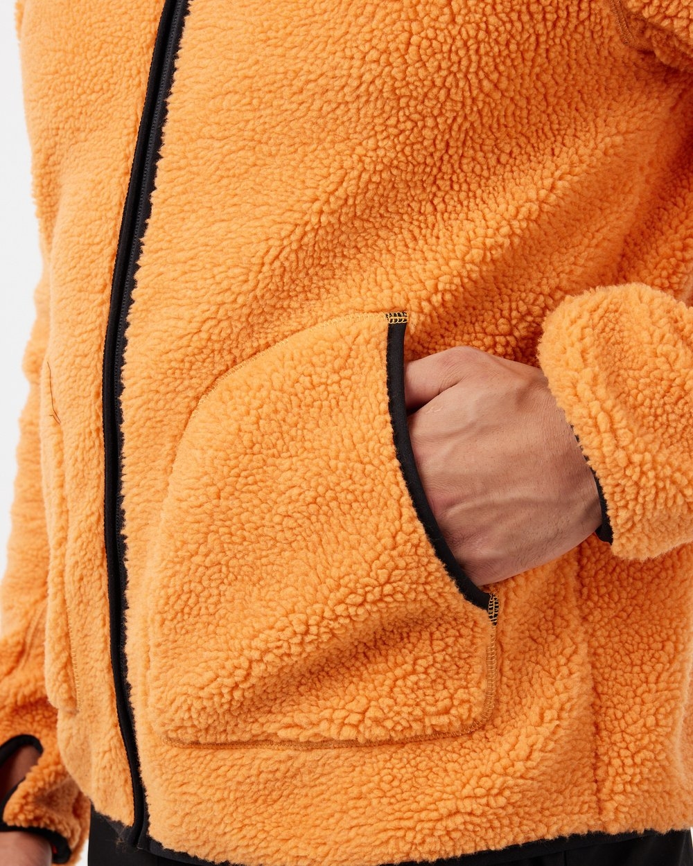 Terra Fleece Pile Jacket - Orange Peel